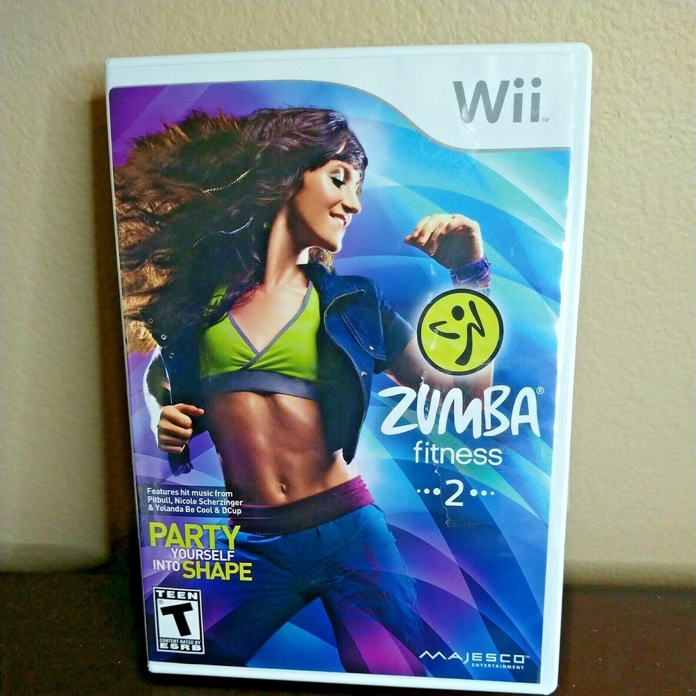 Zumba Fitness 2‎ (Nintendo Wii, 2011) Belt and Bracelet. Bonus DVd